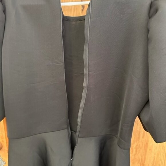 80's Style Custom Dress Puffy Sleeves/Fitted Bodice Size Large Whimsigoth Goth - Picture 6 of 9